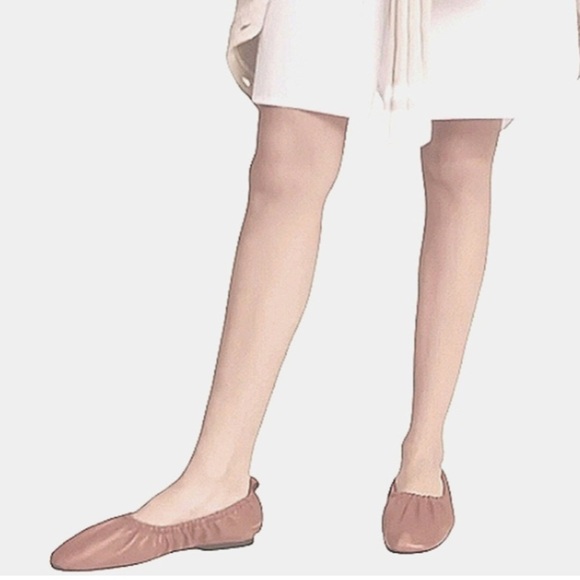 Rag & Bone “Elly” Taupe Leather Ballet Flats Size 38/ US Size 8 New! - Picture 9 of 12